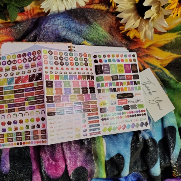 2026 Planner With Stickers And Tabs - Picture 14 of 14